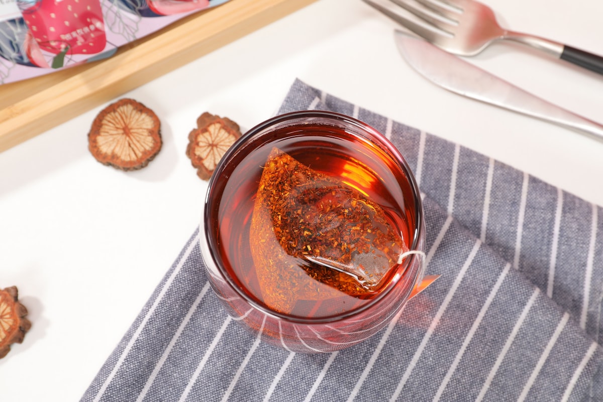 Té de cúrcuma y pimienta negra